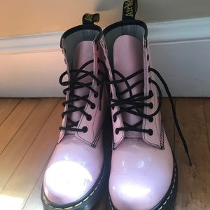 BABY PINK DOC MARTENS
